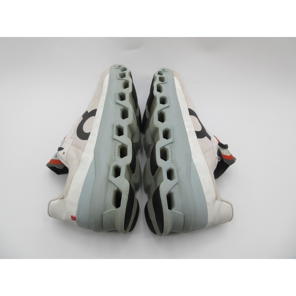 On Running Cloudmonster Shoes Mens Size 11.5 White Road CloudTec Running - Picture 6 of 13
